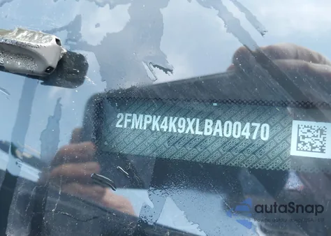 2020 Ford Edge Titanium из США, поврежденный, VIN 2FMPK4K9XLBA00470